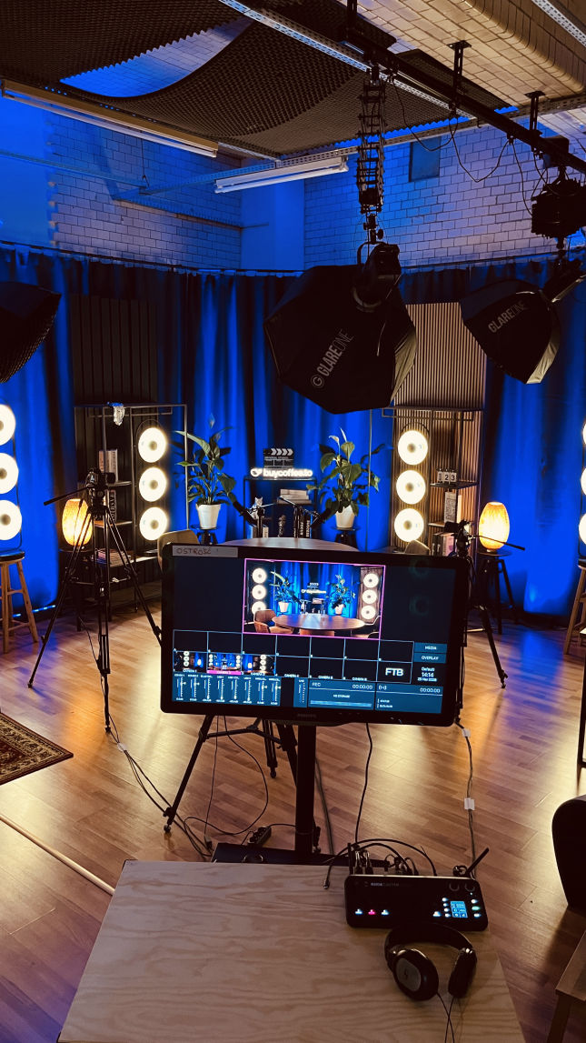 video podcast studio nagrań studio wideo publicon studio wrocław wideo 